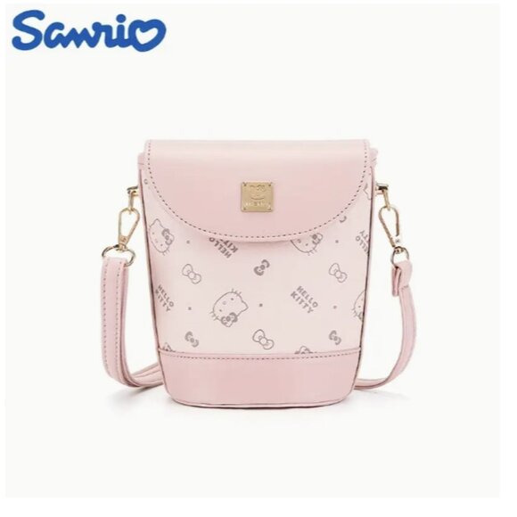 Helly Kitty Cross Body Bag Soft Pink NWT - Picture 1 of 6